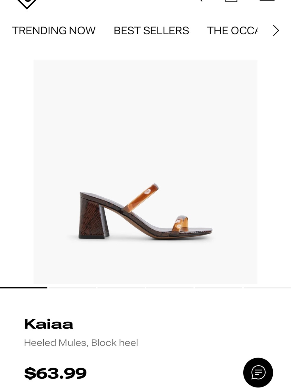 Call It Spring Block Heel - Picture 3 of 7